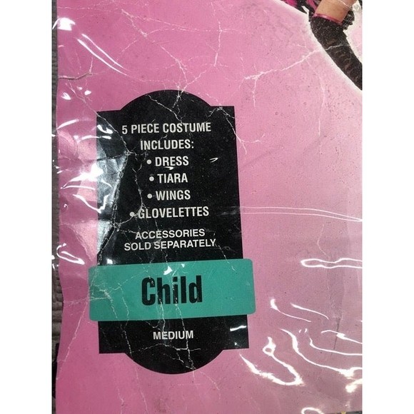 Feisty Fairy girls halloween costume size Medium 8-10 - Picture 7 of 7